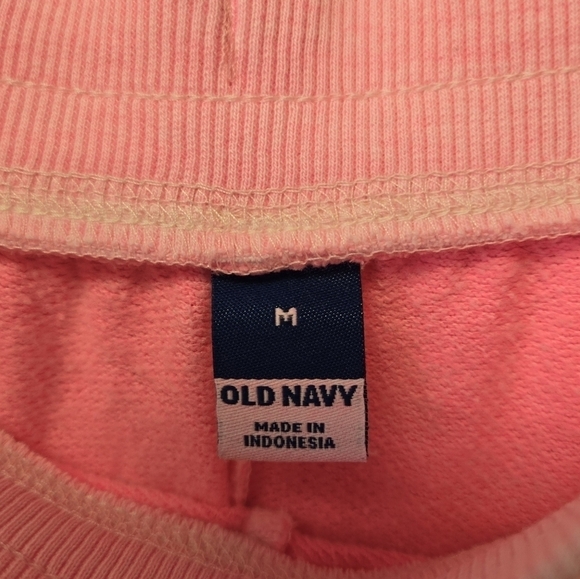 Old Navy Mid Rise Vintage Jogger Sweatpants Hot Pink M - Picture 4 of 8